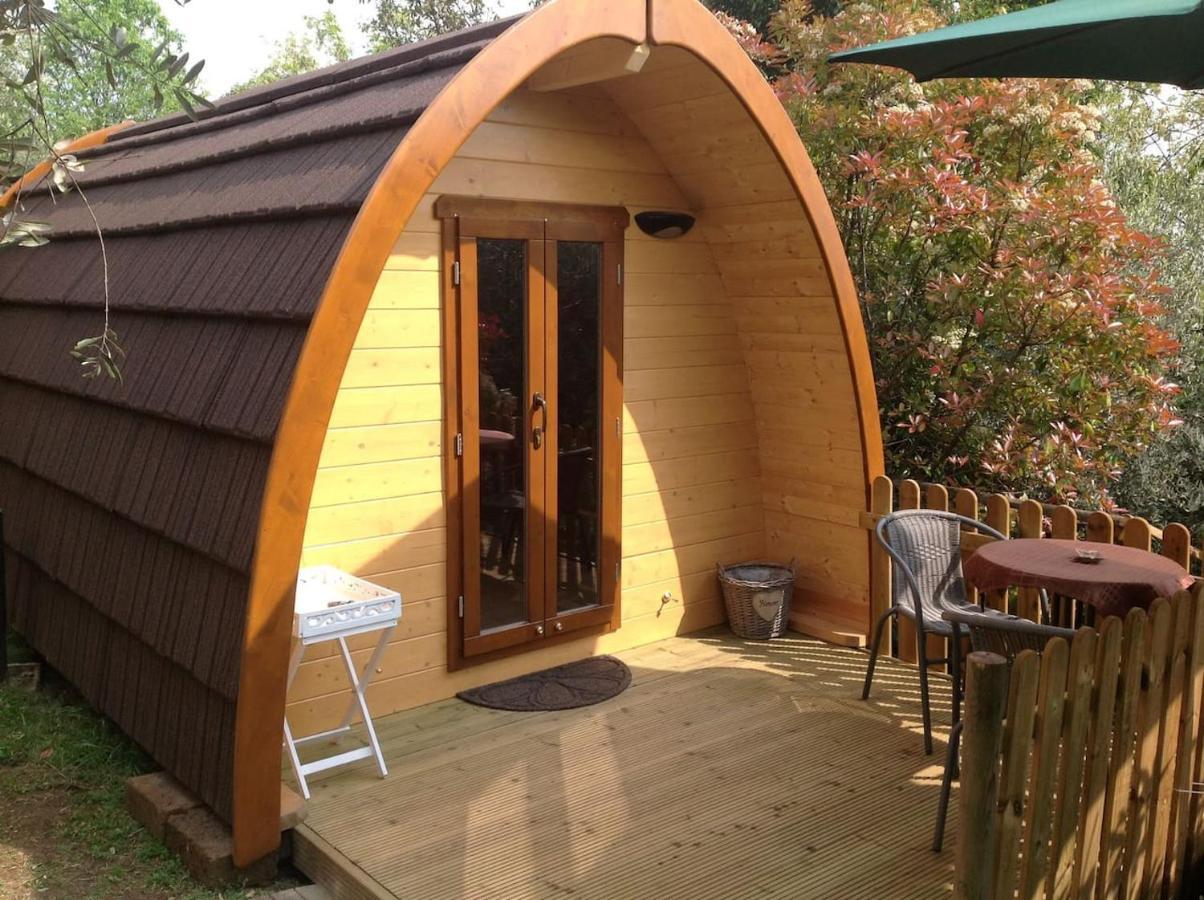 Igloo Garden Lake Soiano Del Lago Bagian luar foto